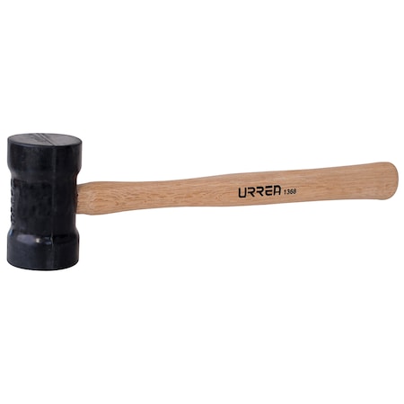 Urrea Rubber Mallet with black color rubber head 22Oz 1368